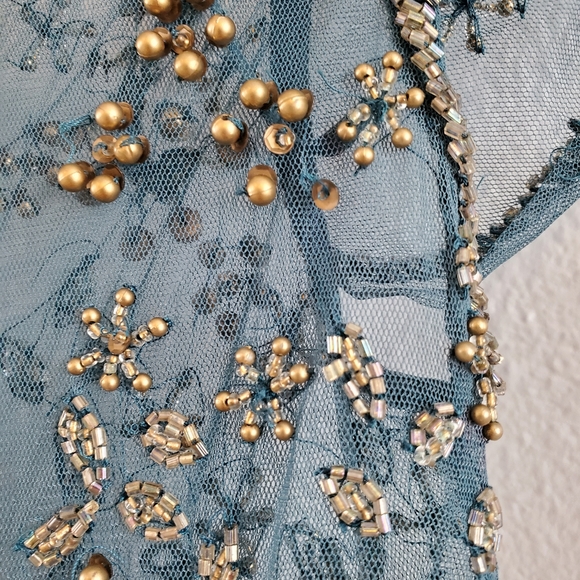 Free People Rare Embellished ombre tunic mini, XS - Picture 5 of 11